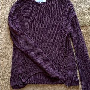 Cupcakes &Cashmer mesh sweater